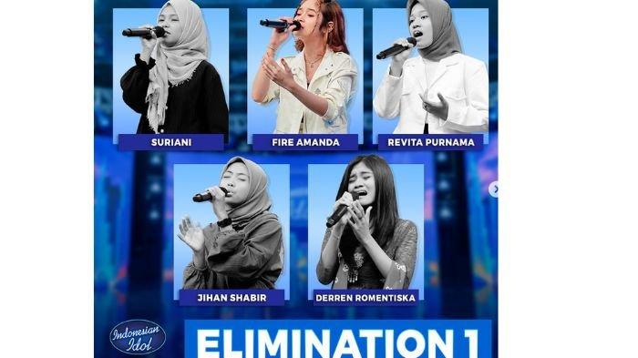 Indonesian Idol Season 13, berikut nama peserta yang lolos dan gagal ke eliminasi ke-2