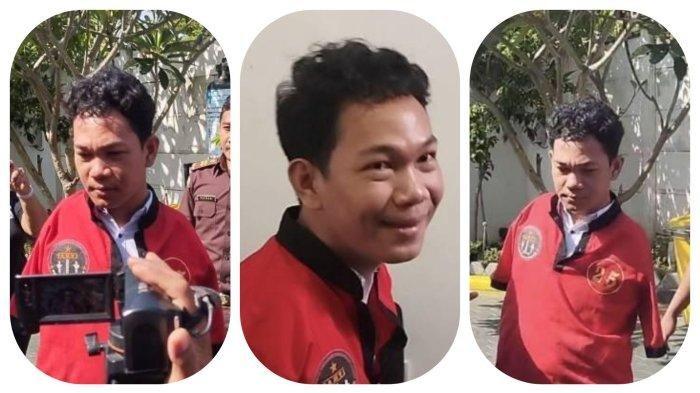 Agus buntung dengan baju tahanan merah. Agus Buntung resmi ditahan di Lapas Kelas IIA Kuripan Kabupaten Lombok Barat mulai Kamis (9/1/2025) hingga 20 hari ke depan.