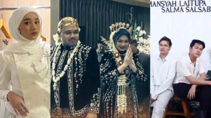 RESEPSI SALMA DIMAN - Salma Salsabil resmi menikah dengan Dimansyah, gelar resepsi hari ini, banyak alumni Indonesian Idol datang