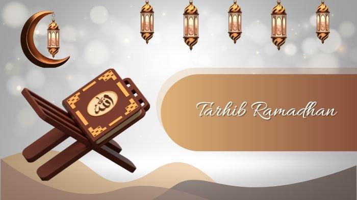 ARTI TARHIB RAMADHAN - Ilustrasi Tarhib Ramadhan. Berapa hari lagi puasa 2025? Makna tarhib Ramadhan dan sejumlah tradisi sambut puasa di Indonesia. (Canva)