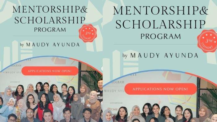 BEASISWA MAUDY AYUNDA - Gambar menunjukkan pembukaan pendaftaran Beasiswa Maudy Ayunda 2025 yang diunggah di IG @maudyayunda pada 1 Februari 2025. Berikut cara daftar, syarat, dan benefit mengikuti Beasiswa Maudy Ayunda 2025. (Instagram/maudyayunda)