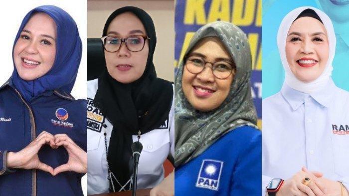 PELANTIKAN KEPALA DAERAH - Kolase foto Fatmawati Rusdi, Andi Ina Kartika Sari, Siti Husniah Talenrang, dan Ratnawati Arif, diolah dari TribunTimur melalui berbagai sumber (dok Nasdem/PAN/PPP), Rabu (5/2/2025). Berikut informasi soal daftar kepala daerah di Sulawesi Selatan yang akan dilantik Prabowo pada 20 Februari mendatang. (TribunTimur/dok Nasdem/PAN/PPP)