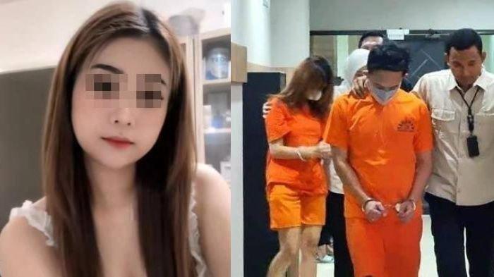 VISKA DHEA VIRAL - Foto Selebgram Viska Dhea bersama Ichlas Budi Ramadhani berhasil dibekuk kasus video syur, Jumat (07/02/2025). Tampang Selebgram Viska Dhea pemeran video syur dengan Ichlas Budi yang viral di media sosial (Kolase Foto Surya/Willy Abraham dan Instagram @viva.voltcyber)