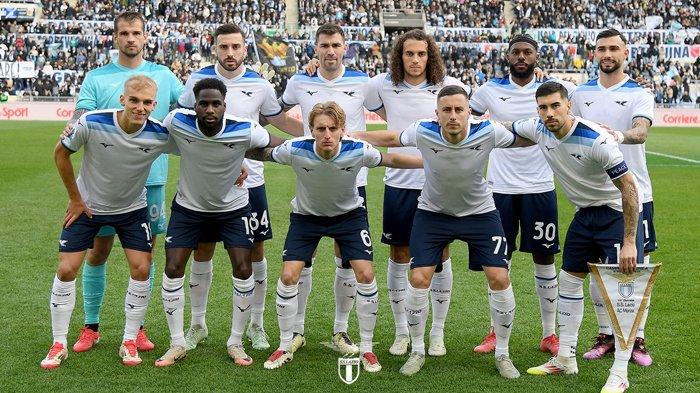 SUSUNAN PEMAIN LAZIO - Foto tangkap layar akun X terverifikasi @OfficialSSLazio, Senin (10/2/2025), memperlihatkan pemain utama Lazio yang diturunkan saat mengalahkan Monza 5-1 dalam pertandingan Liga Italia Serie A di Stadion Olimpico Roma. Taty Castellanos dan Pedro Rodriguez tampil gemilang di laga itu dan membuat pelatih Marco Baroni bangga. (X.com/@OfficialSSLazio)