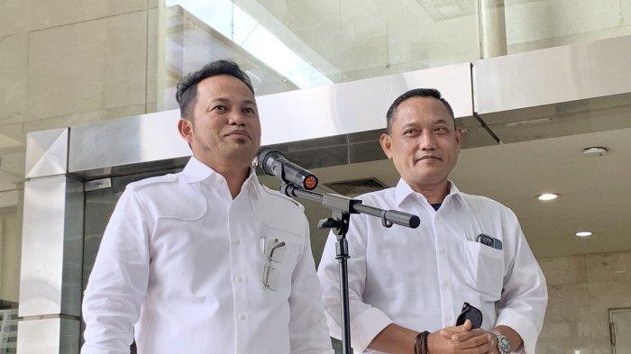 PELANTIKAN KEPALA DAERAH - Gubernur Kalimantan Timur Terpilih, Rudy Mas'ud dan Wakil Gubernur Terpilih Seno Aji menjalani pemeriksaan di Kantor Kementerian Dalam Negeri (Kemendagri) RI, Jakarta Pusat, Senin (17/2/2025).