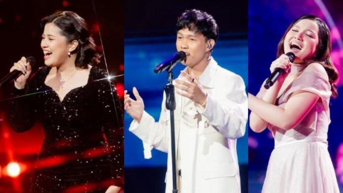 INDONESIAN IDOL 2025 - Kolase potret peserta Indonesian Idol Season 13 saat tampil di Spekta 4, diunggah di IG @Indonesianidolid, Selasa (18/2/2025). Berikut jadwal Indonesian Idol Season 13 Spekta 5 dan daftar 10 peserta yang lolos. (Instagram/indonesianidolid)