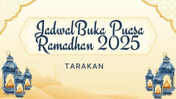 BUKA PUASA TARAKAN - Ilustrasi. Berikut waktu buka puasa Tarakan hari ini, Rabu (5/3/2025). Lengkap jadwal imsakiyah selama Ramadhan 2025, bacaan doa berbuka puasa dan niat puasa. (Grafis TribunKaltim.co via Canva)