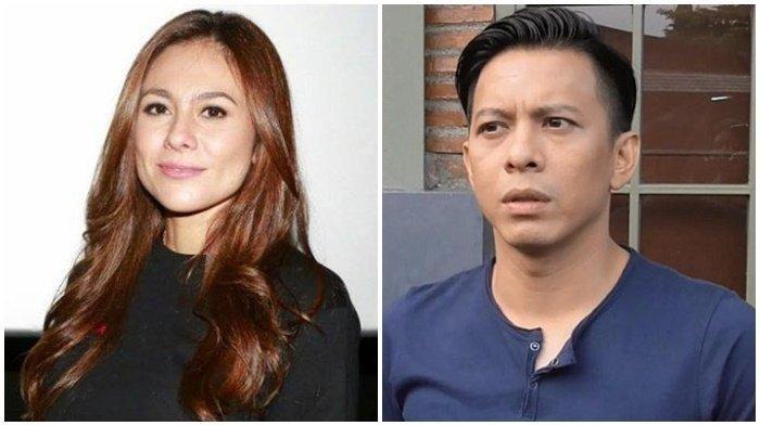 ARIEL DAN WULAN - (kiri) Wulan Guritno ditemui di sela-sela acara jumpa pers series original Viu Pretty Little Liars 2 di CGV Grand Indonesia, Tanah Abang Jakarta Pusat, Kamis (7/4/2022). (kanan) Ariel Noah saat ditemui di Studio Toha, Ciputat, Tangerang Selatan, Rabu (2/5/2018). Wulan Guritno dan Ariel NOAH dikabarkan berpacaran. (Wartakota/Tribunnews)