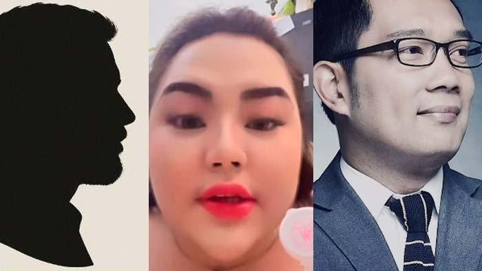 KASUS LISA MARIANA - Kolase sosok pria, Lisa Mariana, dan Ridwan Kamil. Revelino disebut sudah beri keterangan soal laporan Ridwan Kamil tentang kasus Lisa Mariana (Kolase Instagram via Tribunnews)