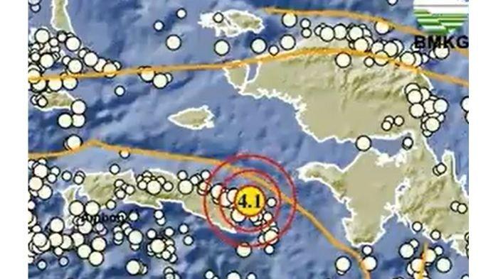 GEMPA MALUKU 2025 - Kabar terbaru gempa hari ini, Selasa (22/4/2025), Badan Meteorologi Klimatologi dan Geofisika ( BMKG ) merilis gempa guncang Seram Bagian Timur magnitudo 4.1. Simak info selengkapnya (x/infobmkg)