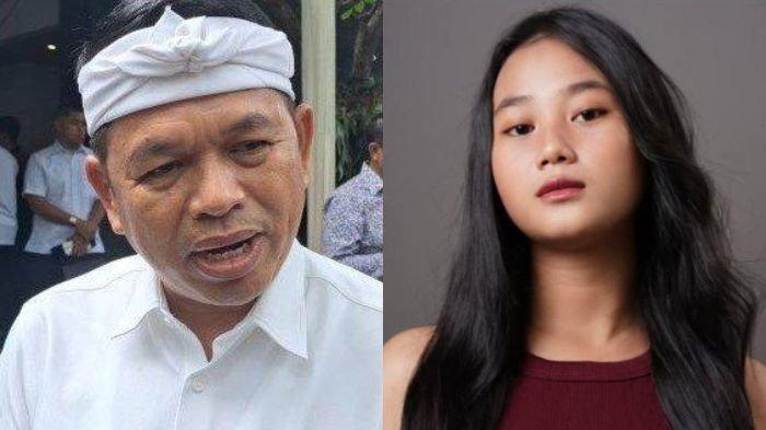 CINTA VS KDM - Gubernur Jawa Barat, Dedi Mulyadi (kiri) dan Aura Cinta. Aura Cinta, sosok wanita muda ini mencuri perhatian publik, usai dirinya berani menatang debat Gubernur Jawa Barat (Jabar), Dedi Mulyadi. (Tribunnews/Fersianus Waku dan Instagram @iam_auracinta)