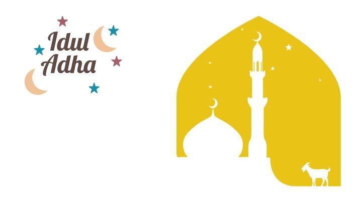 IDUL ADHA 2025 - Ilustrasi. Kapan Lebaran Idul Adha 2025? Cek jadwal Idul Adha 1446 H versi Pemerintah, Muhammadiyah dan Nahdlatul Ulama. (Grafis TribunKaltim.co via Canva)