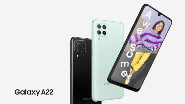 ONE UI 7 - Foto penampakan Samsung Galaxy A22. Samsung Galaxy A22 tidak menerima update antarmuka One UI 7. Cek daftar lengkap Samsung Galaxy A lainnya yang tak kebagian. (Samsung.com)