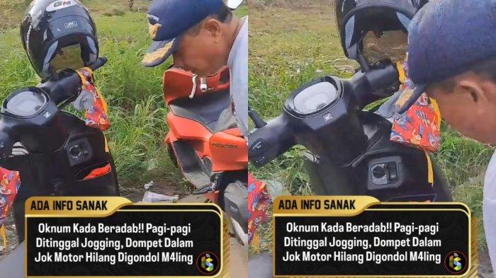 TERJADI AKSI PENCURIAN - Aksi pencurian terjadi di kawasan Perumahan Sungai Keledang, Samarinda Seberang, Kalimantan Timur, pada Rabu (21/5/2025) pagi. (Instagram/info_samarinda_)