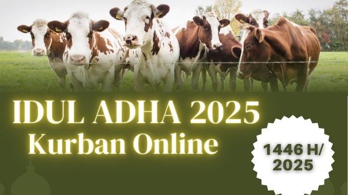 DIGITALISASI KURBAN ONLINE - Digitalisasi Praktik Kurban Online. Menjelang Hari Raya Idul Adha 1446 H, tren pelaksanaan ibadah kurban secara online semakin diminati masyarakat. Digitalisasi membawa perubahan signifikan dalam cara umat Islam melaksanakan ibadah kurban, yang dulunya identik dengan proses tatap muka dan fisik, kini beralih ke sistem daring yang lebih praktis dan efisien. (Canva.com)
