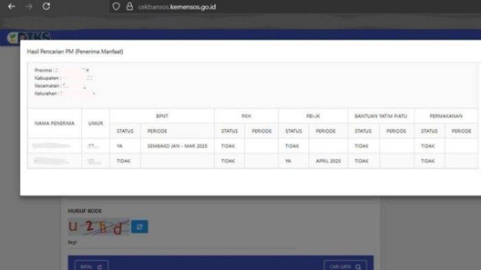 BANSOS BPNT 2025 - Laman cek bansos dari Kemensos. Bansos BPNT Tahap 2 siap cair, link https://cekbansos.kemensos.go.id dan cara cek penerima bansos. (KOMPAS.com/MELA ARNANI)