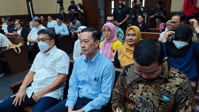 SIDANG KORUPSI GULA - Mantan Menteri Perdagangan Tom Lembong menjadi saksi untuk perkara importasi gula melibatkan Kementerian Perdagangan periode 2015-2016, terdakwa mantan Direktur Pengembangan Bisnis PT Perusahaan Perdagangan Indonesia (PT PPI), Charles Sitorus di PN Tipikor Jakarta Pusat, Senin (30/6/2025). (Tribunnews.com/Rahmat W. Nugraha)
