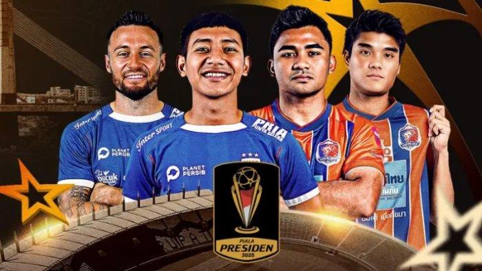 PIALA PRESIDEN 2025 - Duel Persib Bandung vs Port FC, digelar di Stadion Si Jalak Harupat, Bandung, Jawa Barat, pukul 15.30 WIB. (VIDIO.COM)