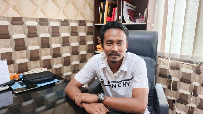 DUGAAN EMAS PALSU - Kasat Reskrim Polres Nunukan, Iptu Agustian Sura Pratama. Penyidik Polres Nunukan, Kalimantan Utara, menyelidiki laporan sengketa antara Pegadaian Jalan Patimura dengan keluarga nasabah terkait dugaan emas palsu senilai lebih dari Rp 1,2 miliar.(Kompas.com/Ahmad Dzulviqor)