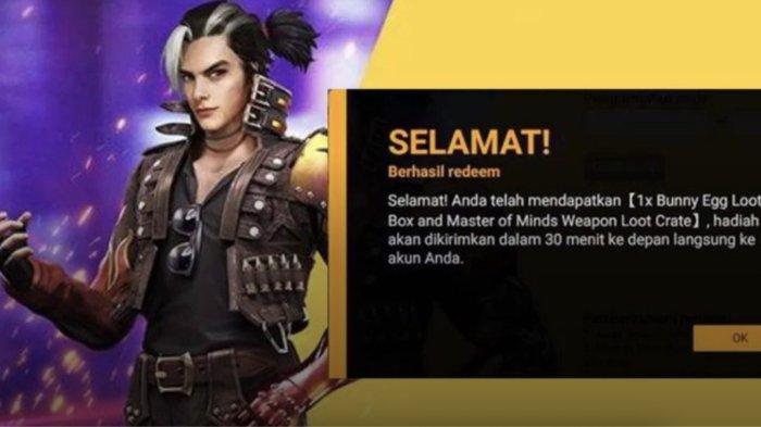 FREE FIRE - Tangkapan layar di halaman reward.ff.garena.com pada (26/1/2025). Kumpulan kode redeem FF hari ini untuk dapat item menarik beserta cara untuk klaim hadiahnya.