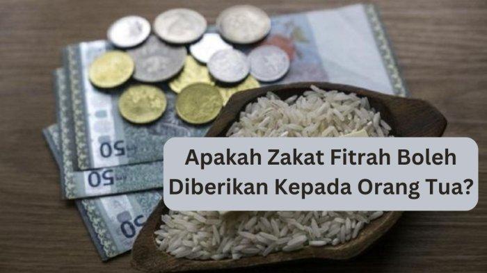 PENERIMA ZAKAT FITRAH - Ilustrasi.