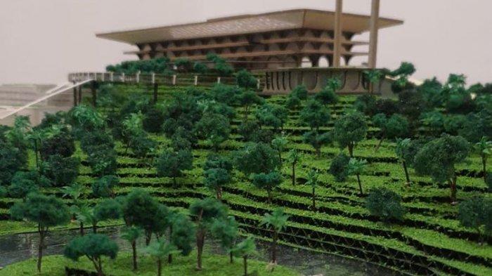 Desain Istana Wapres Huma Betang Umai di IKN Nusantara mengadopsi Rumah Panjang khas Suku Dayak