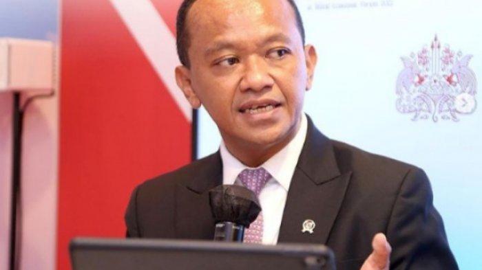 Menteri Investasi/Kepala Badan Koordinasi Penanaman Modal, Bahlil Lahadalia.