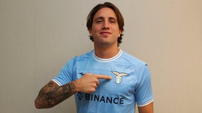 Luca Pellegrini, pemain yang didatangkan Lazio pada bursa transfer musim dingin 2023 dengan status pinjaman.