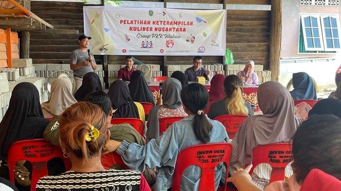 Pelatihan memasak kuliner nusantara yang digelar DSN Group di Muara Wahau