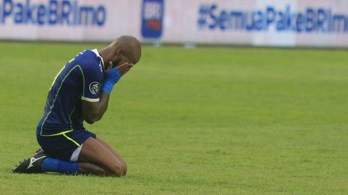 Penyerang Persib Bandung David da Silva.
