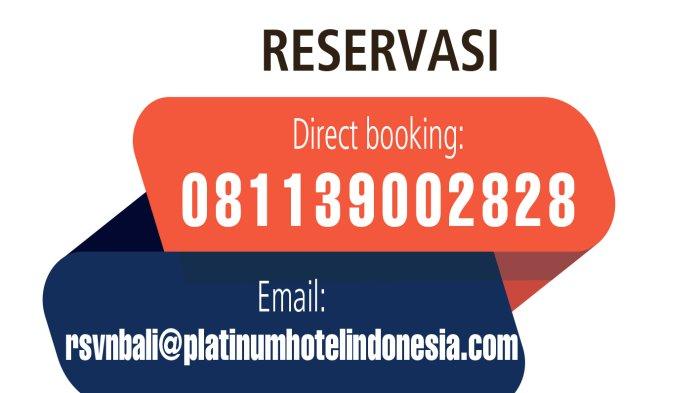Jika tamu ingin menginap setelah soft opening, dapat melakukan reservasi direct booking melalui telepon dan email.