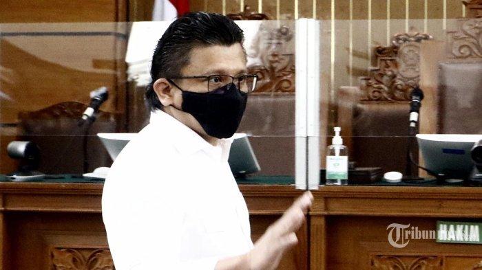 Terdakwa Ferdy Sambo kasus pembunuhan Brigadir J di Pengadilan Negeri Jakarta Selatan, Senin (13/2/2023). Pengadilan Tinggi DKI Jakarta bakal membacakan putusan banding atas empat terdakwa kasus pembunuhan berencana Brigadir J, di antaranya Ferdy Sambo.