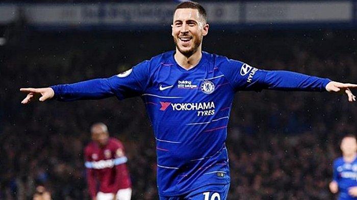 Eden Hazard saat masih bersama Chelsea.