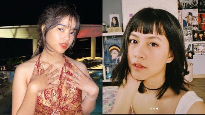 Fuji dan Hasyakyka Utami. Diduga sindir Fuji karena dapat peran utama di film Bukan Cinderella, Hasyakyla diserang warganet.
