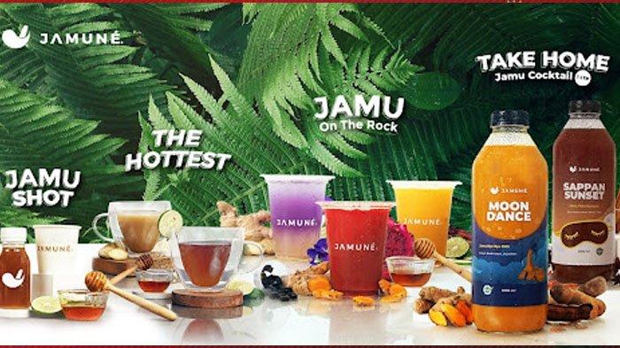 JAMUNE merupakan brand minuman yang menyediakan jamu dengan rasa dan tampilan kekinian