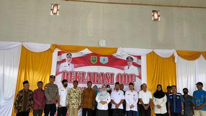 Bupati Berau hadiri deklarasi ODF di Kampung Kayu Indah beberpa waktu lalu, hal itu menjadi kemajuan bagi Berau, Kalimantan Timur.