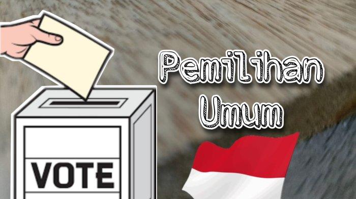 ILUSTRASI Kotak suara dalam demokrasi pemilihan umum.