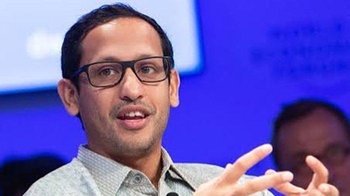 Mendikbud Nadiem Makarim meluncurkan aturan soal mahasiswa tak wajib skripsi dalam Merdeka Belajar Episode ke-26: Transformasi Standar Nasional dan Akreditasi Pendidikan Tinggi, Selasa (29/8/2023).
