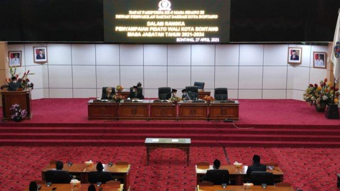 Ilustrasi suasana Gedung DPRD Bontang.