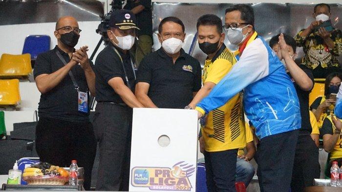 PLN MOBILE PROLIGA - Ilustrasi pembukaan kompetisi voli paling bergengsi di Tanah Air, PLN Mobile Proliga pada tahun 2022.