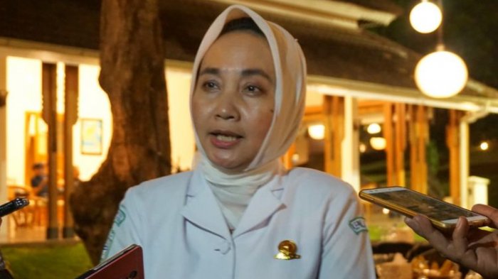 Dwikorita Karnawati, kepala BMKG pusat saat berkunjung ke Banyuwangi Jumat Malam (11/5/2018).