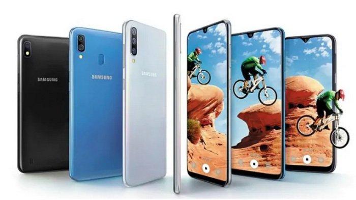 Samsung Galaxy A Series: Galaxy A10, Galaxy A20, Galaxy A30, dan Galaxy A50.