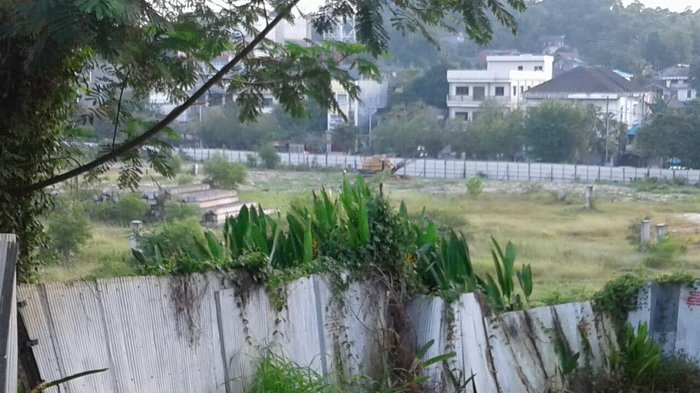 Suasana lahan Puskib di Kelurahan Mekar Sari, Kecamatan Balikpapan Tengah, Kota Balikpapan, Provinsi Kalimantan Timur, Selasa (7/11/2017).