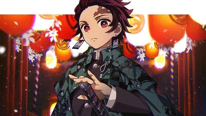 Tanjiro Kamado, nama karakter pendekar pedang di anime Demon Slayer.