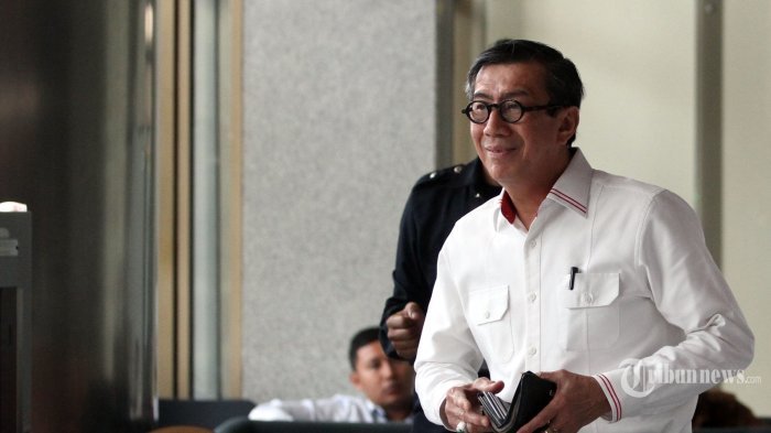 Menteri Hukum dan HAM Yasonna H Laoly
