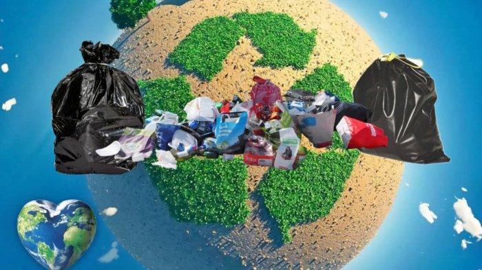 Ilustrasi pengolahan sampah rumah tangga demi mengurangi volume di TPA.
