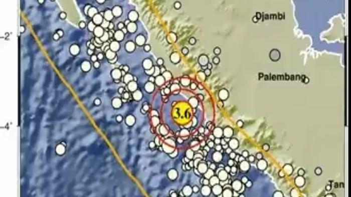 GEMPA HARI INI - Simak informasi pusat gempa terkini dari BMKG hari ini, gempa baru saja terjadi di Bengkulu Utara dengan magnitudo 3.6.