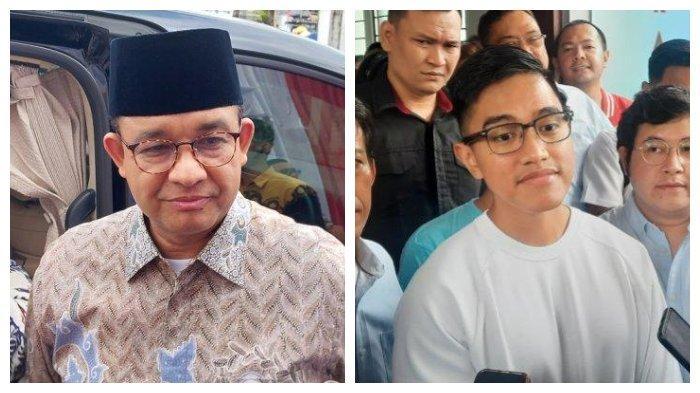 Anies Baswedan dan Kaesang Pangarep.