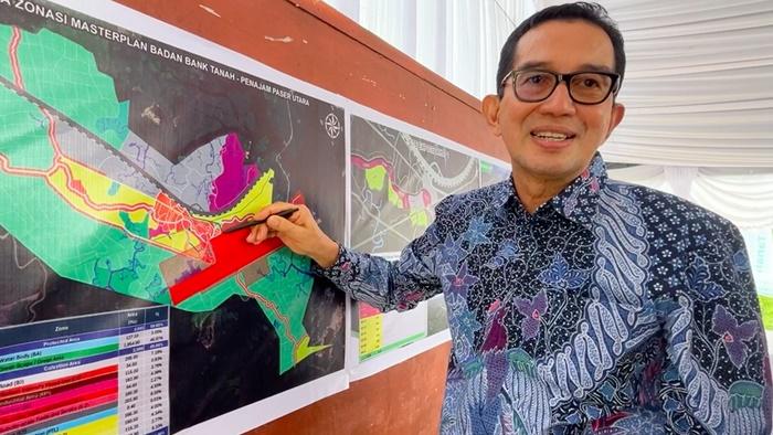 Kepala Badan Bank Tanah (BBT) Parman Nataatmadja