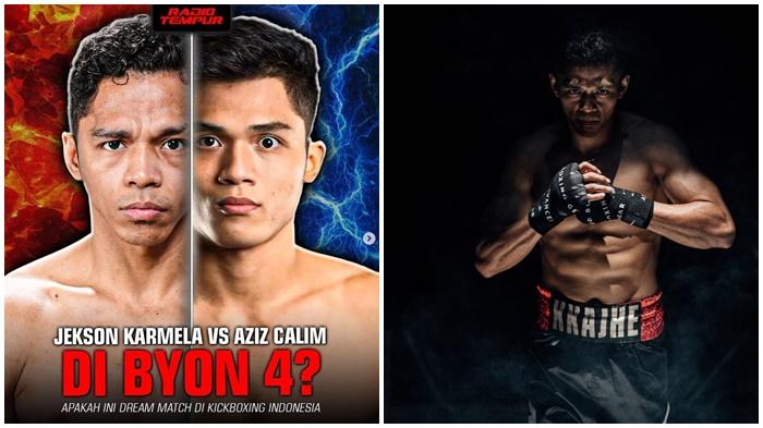 Kkajhe Ditantang Aziz Calim, Atlet Kickboxing Usai Kalah TKO dari Randy Pangalila